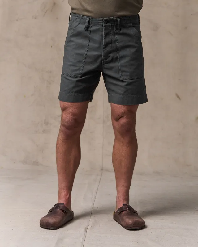 Field Supply Shorts - Washed Faded Black sold by Filson