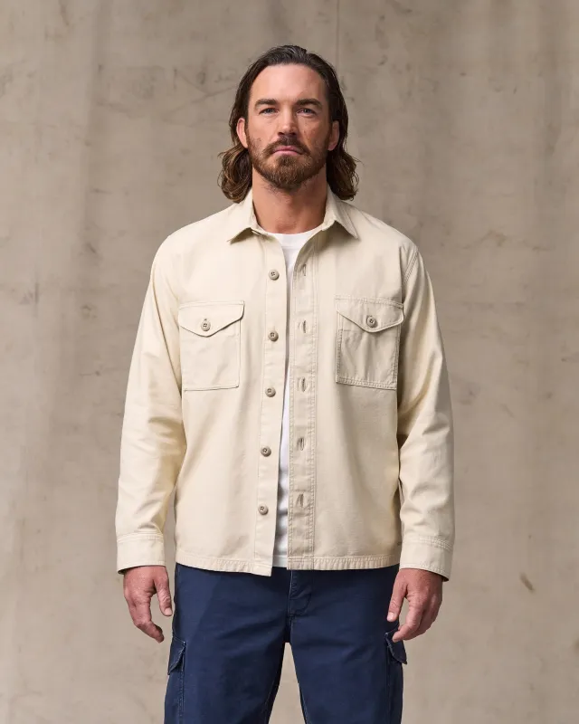 Field Jac-Shirt - Washed Oatmeal sold by Filson