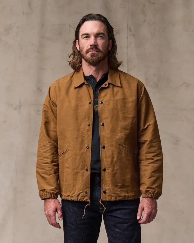 Dry Wax Windbreaker - Harvest Tan sold by Filson