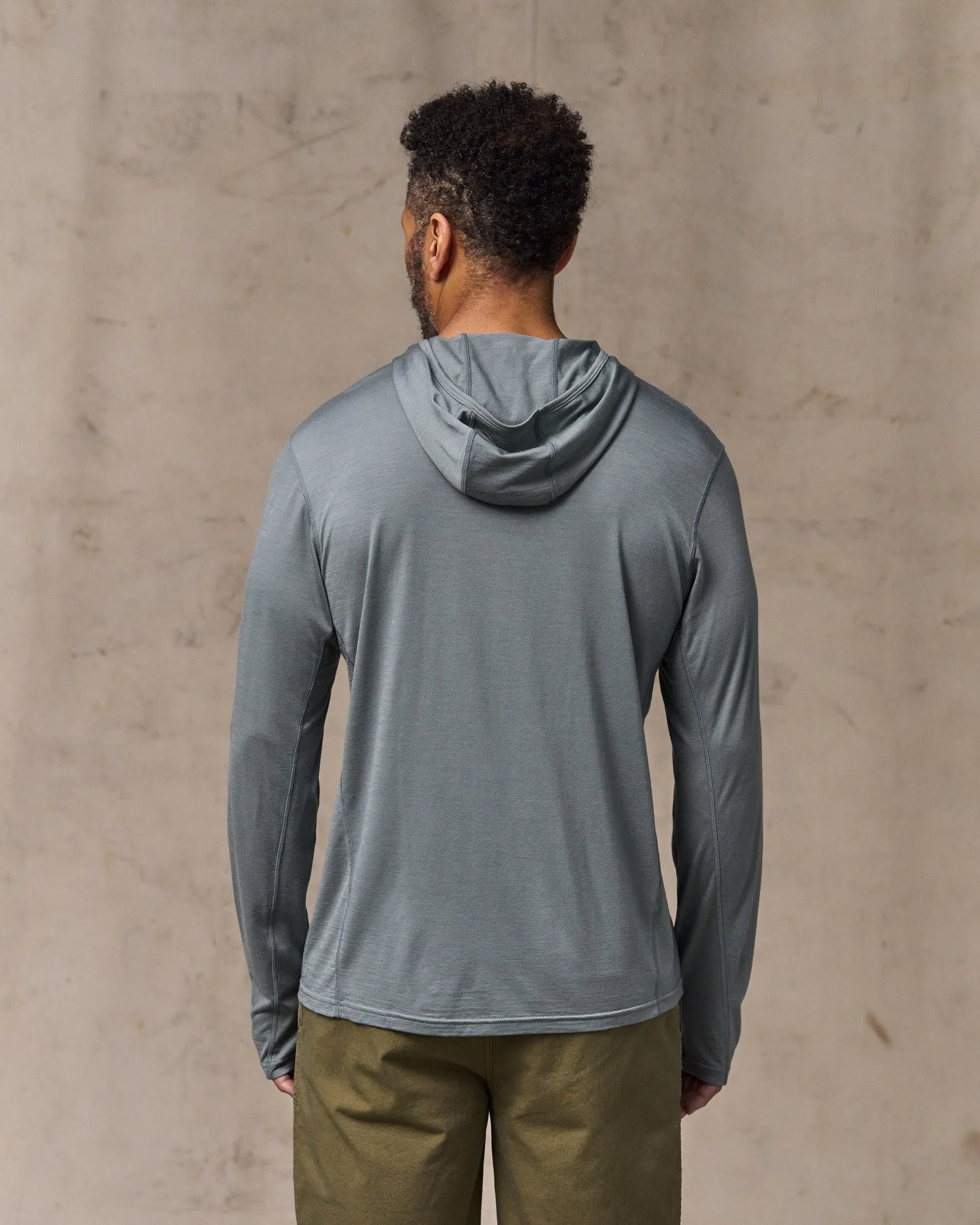 Wool-Blend UPF Hoodie - Sage Gray sold by Filson product image thumbnail 2