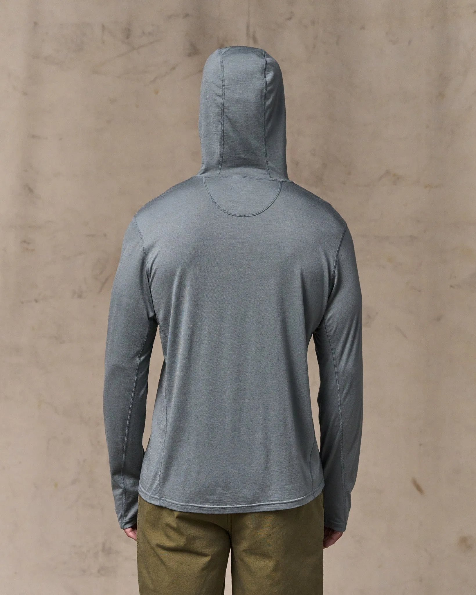 Wool-Blend UPF Hoodie - Sage Gray sold by Filson product image thumbnail 3