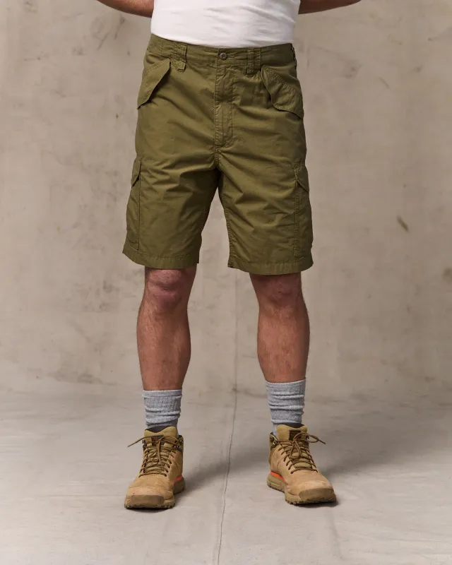 Tropical Poplin Cargo Short - Military Olive sold by Filson