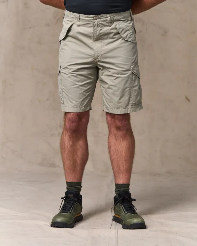 Tropical Poplin Cargo Short - Dried Sage sold by Filson