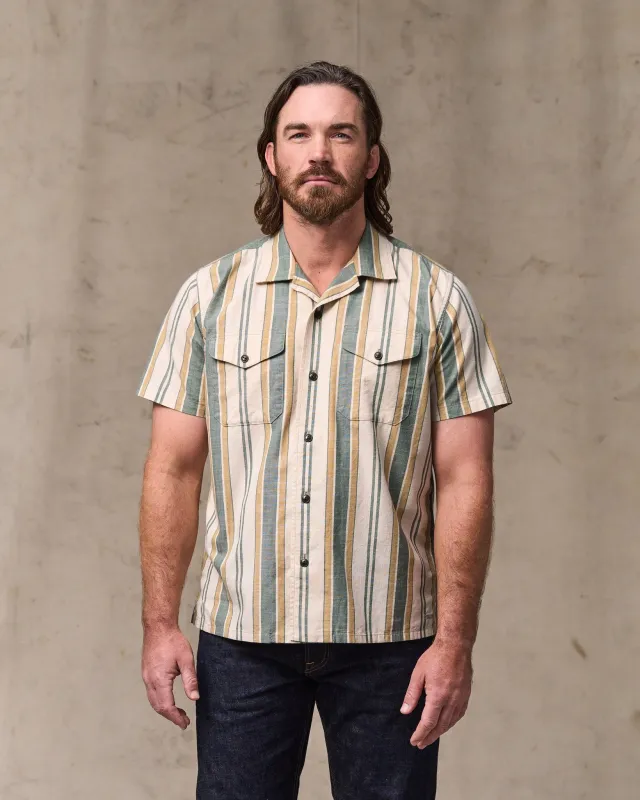 Chambray Camp Shirt - Natural / Khaki sold by Filson