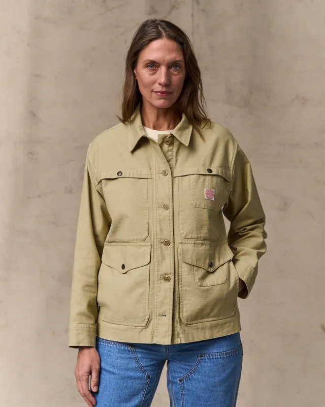 Women's Field Cruiser Jacket - Antique Khaki made by Filson