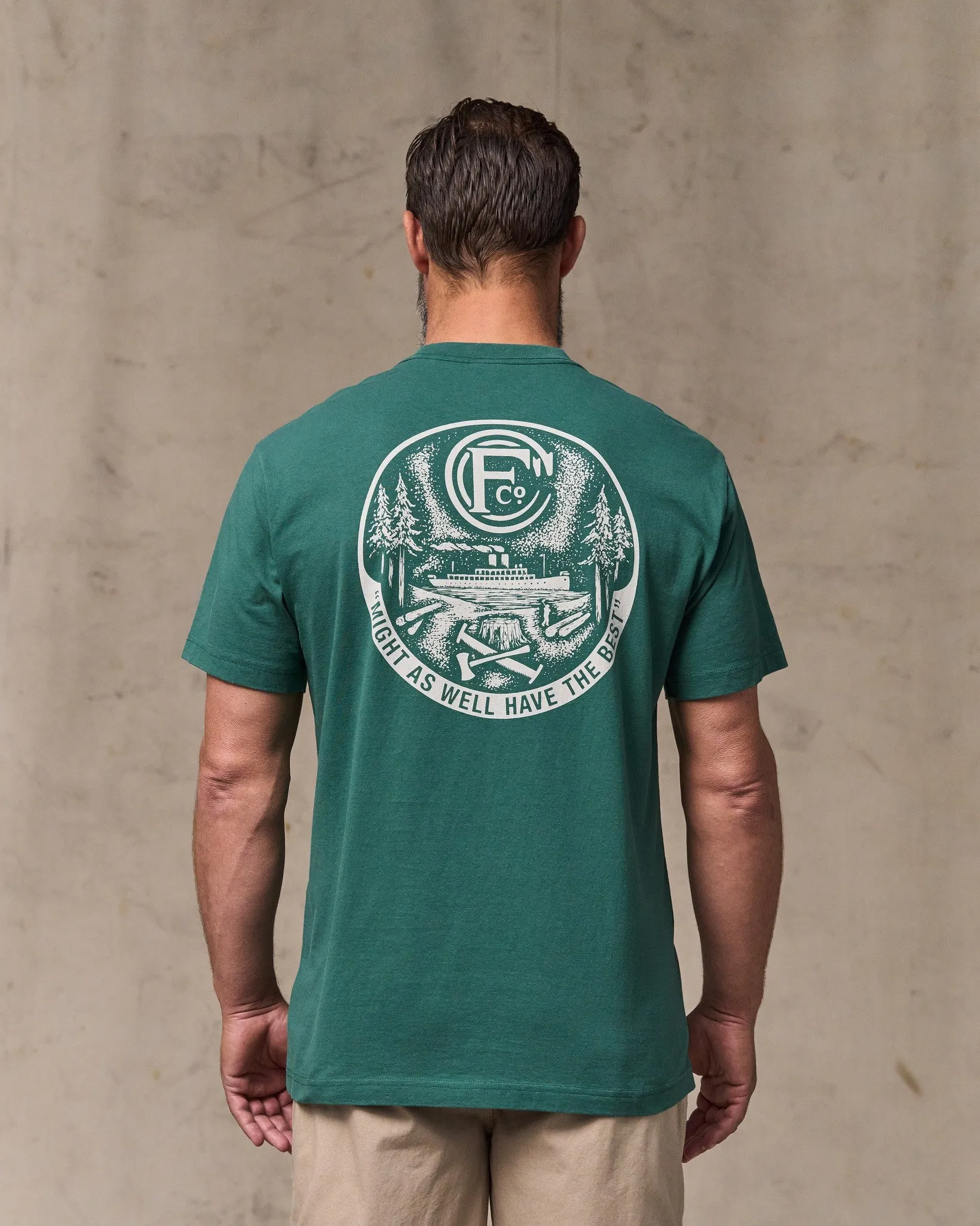 Forestry Graphic T-Shirt - Mallard Green sold by Filson product image thumbnail 2