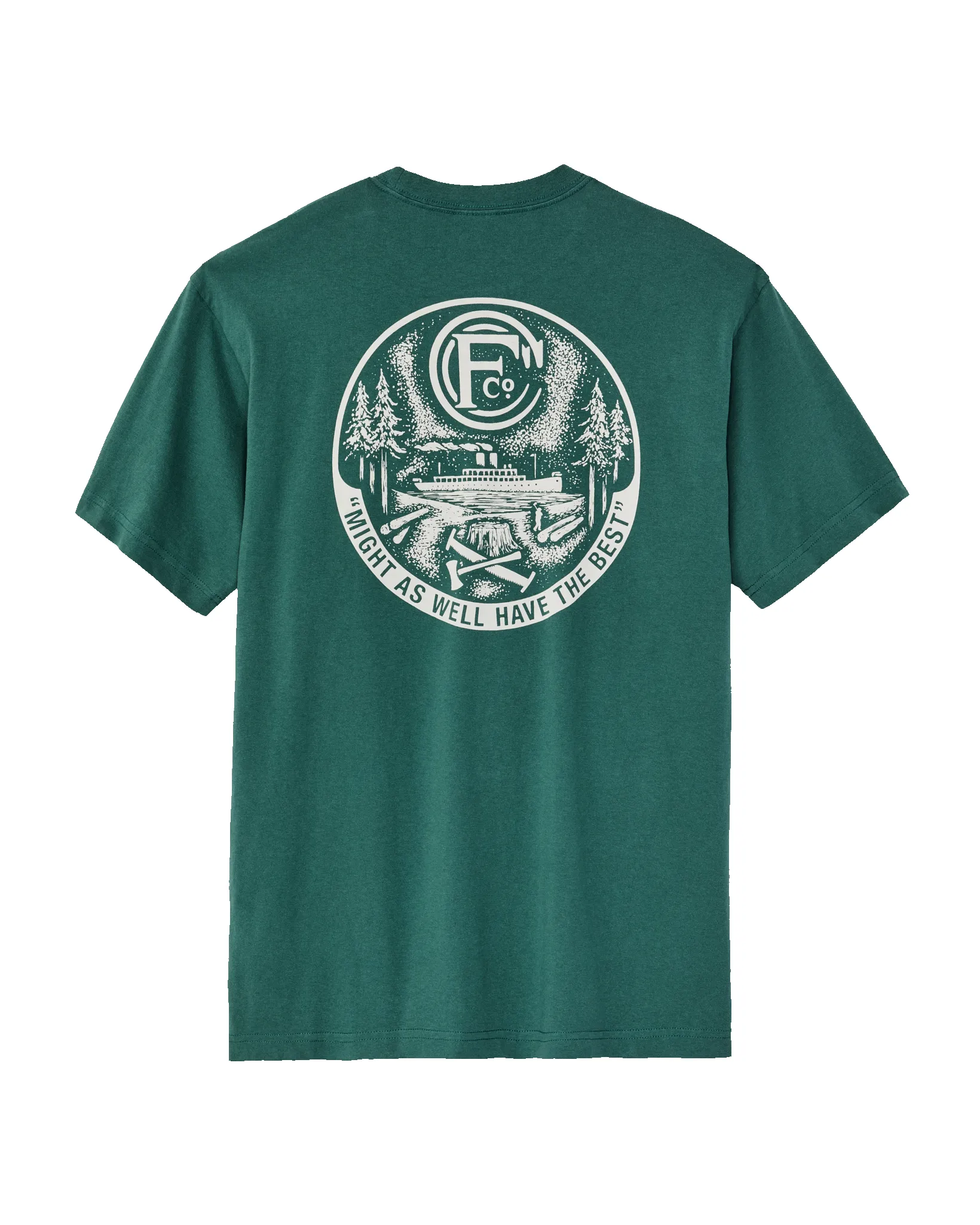 Forestry Graphic T-Shirt - Mallard Green sold by Filson product image thumbnail 5