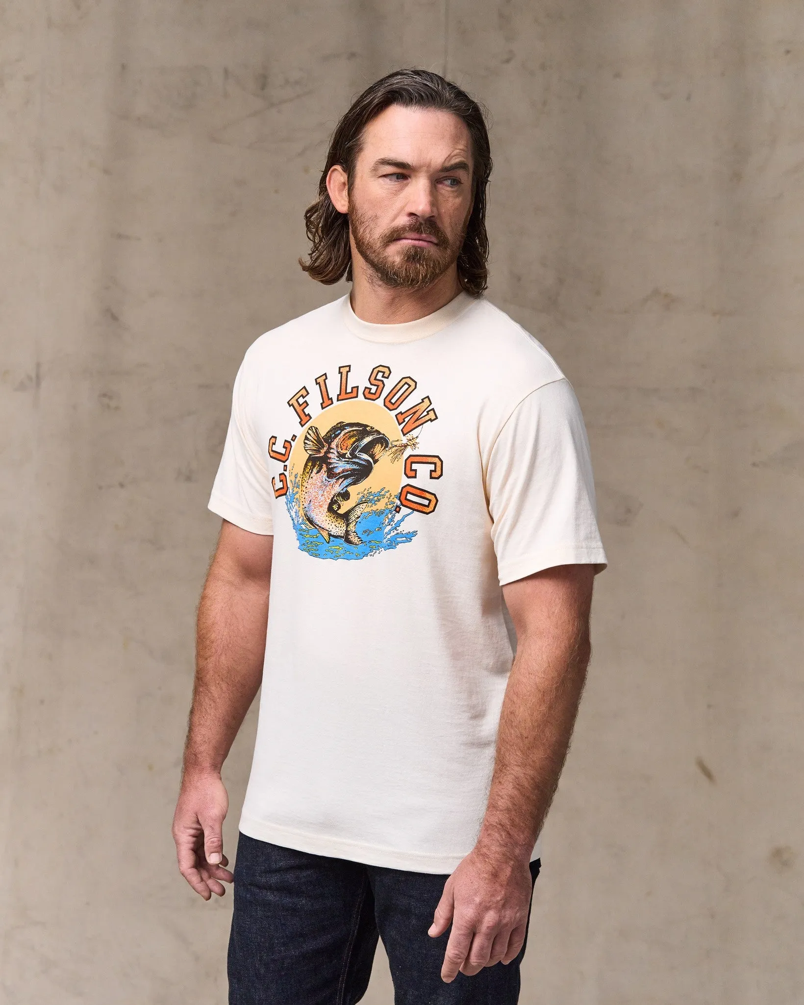 Dry Fly Graphic T-Shirt - Basswood sold by Filson product image thumbnail 4