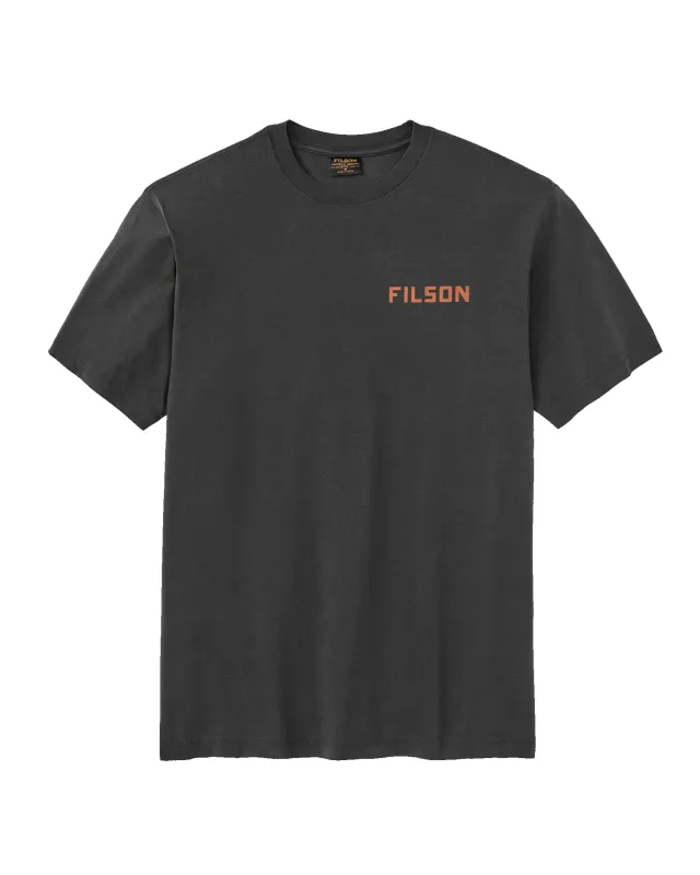 Portland Graphic T-Shirt - Black made by Filson