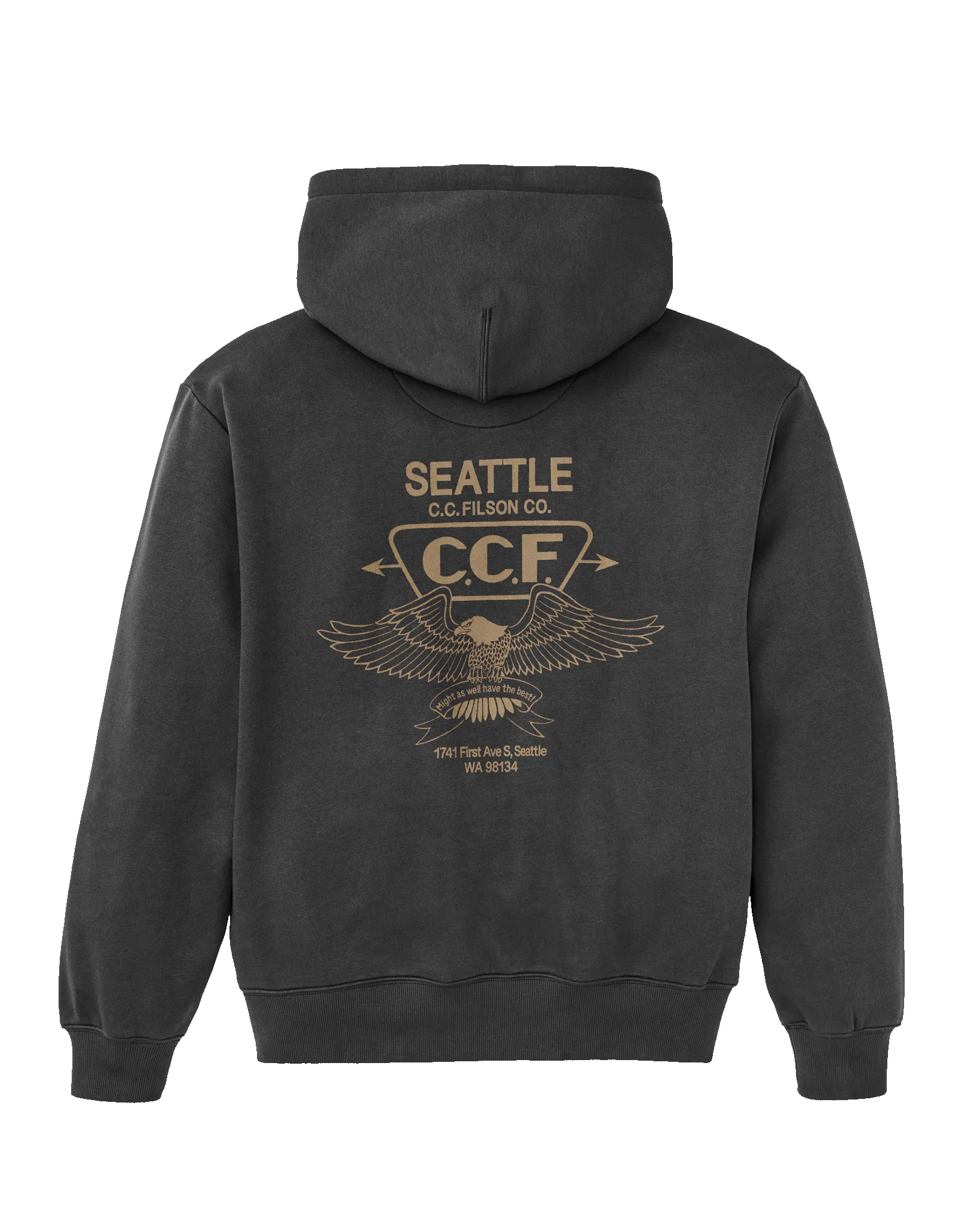 Seattle Graphic Hoodie - Faded Black sold by Filson product image thumbnail 2