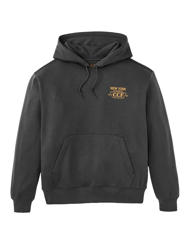 NYC Graphic Hoodie - Faded Black sold by Filson