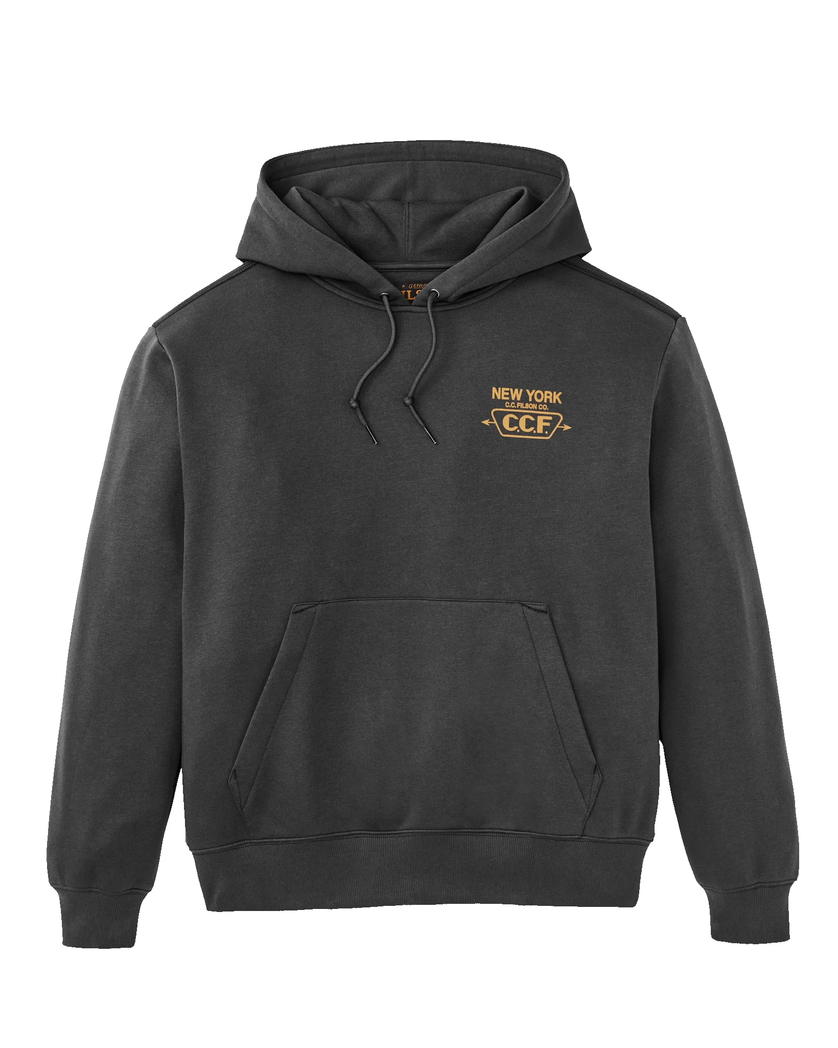 NYC Graphic Hoodie - Faded Black sold by Filson