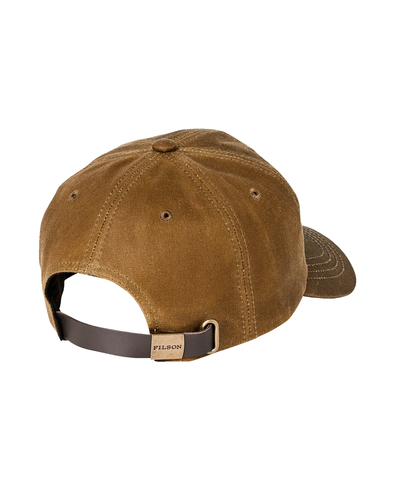 Waxed Low-profile Logger Cap - Dark Khaki sold by Filson product image thumbnail 2