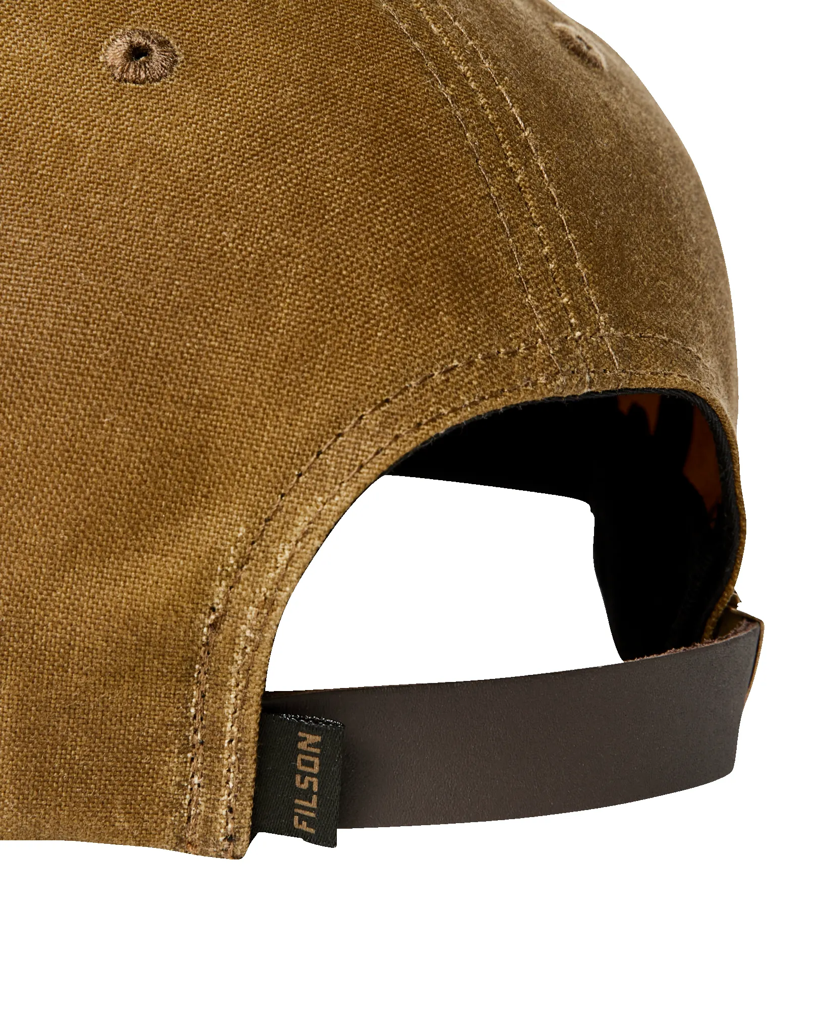 Waxed Low-profile Logger Cap - Dark Khaki sold by Filson product image thumbnail 3