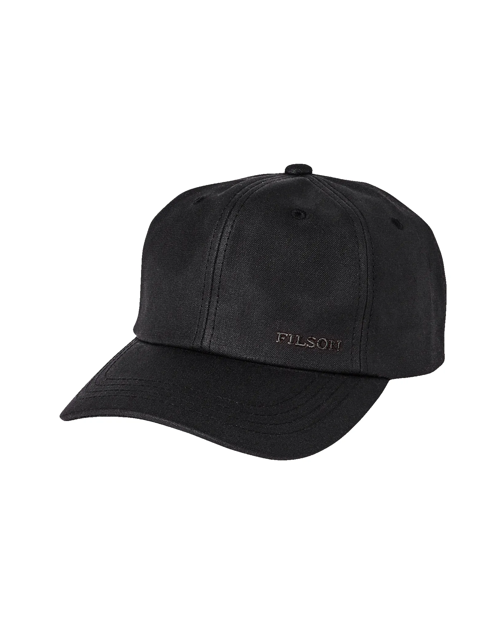 Waxed Low-profile Logger Cap - Black sold by Filson