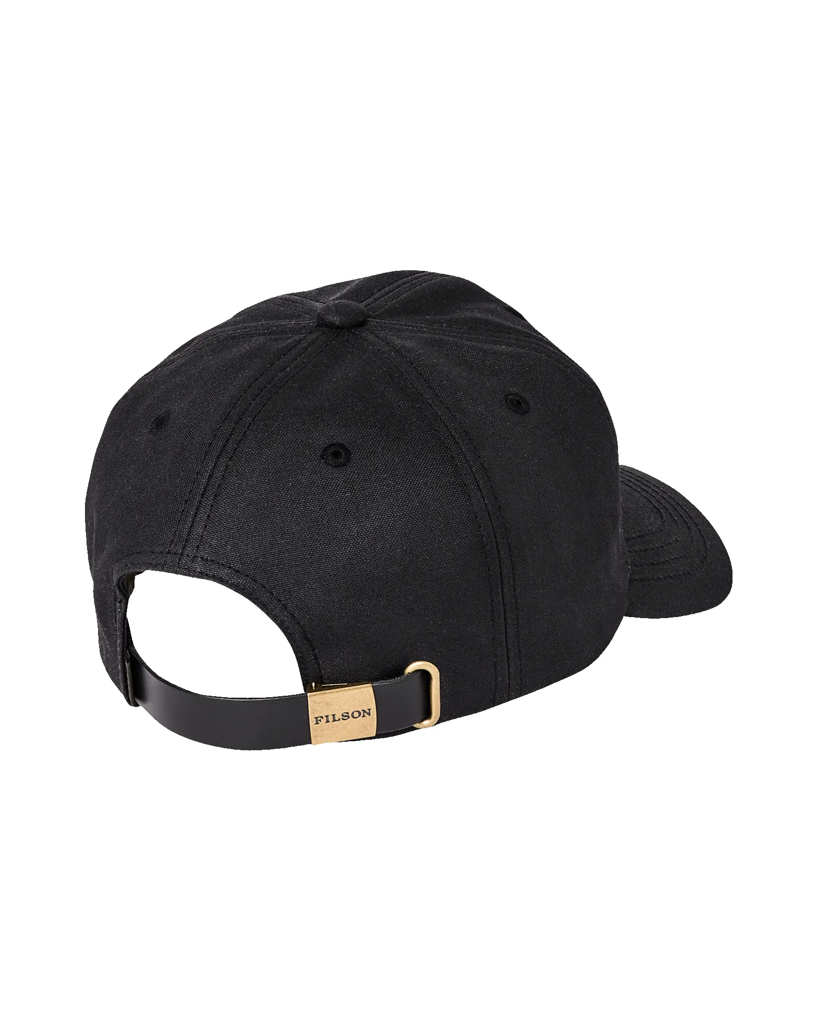 Waxed Low-profile Logger Cap - Black sold by Filson product image thumbnail 2
