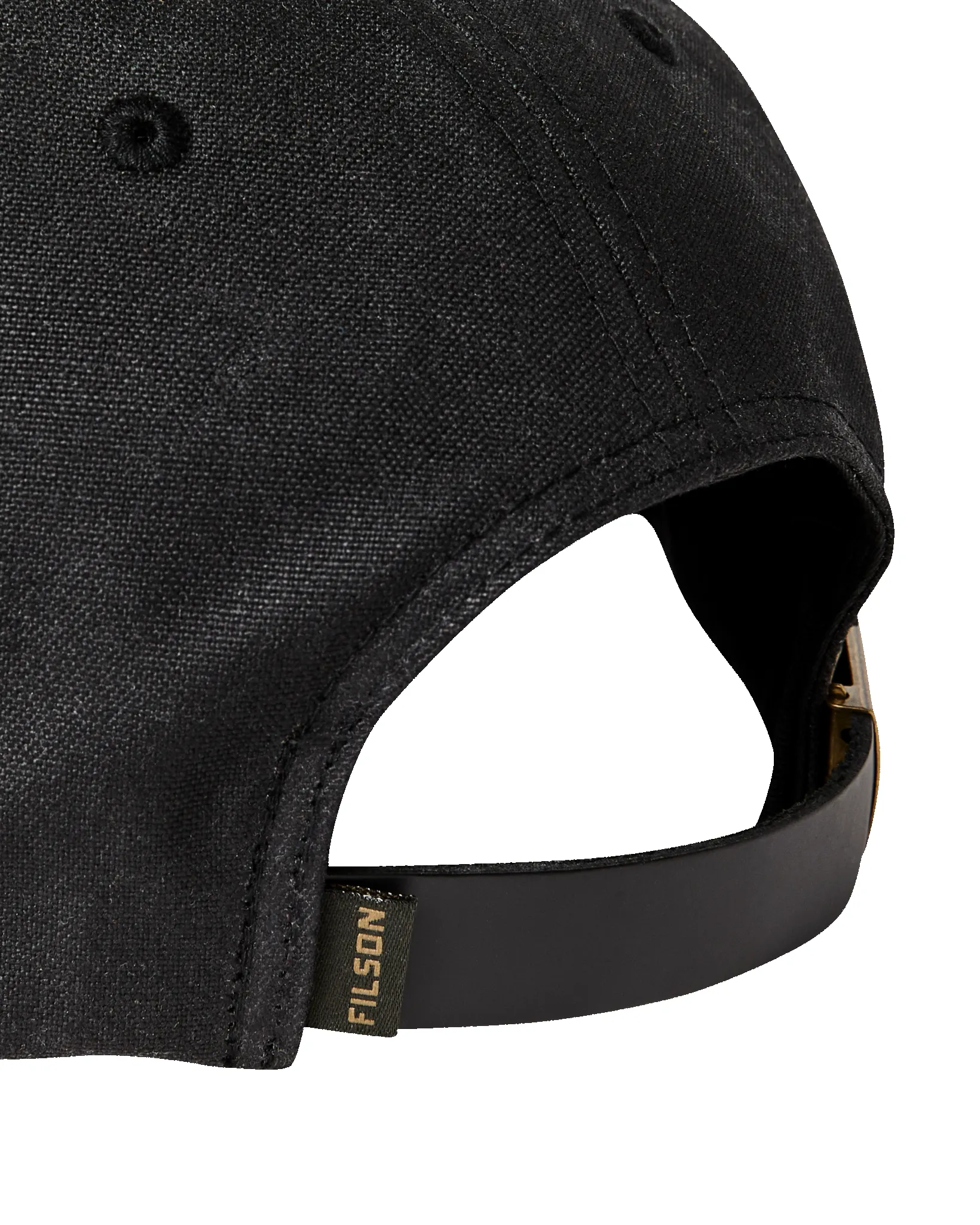 Waxed Low-profile Logger Cap - Black sold by Filson product image thumbnail 3