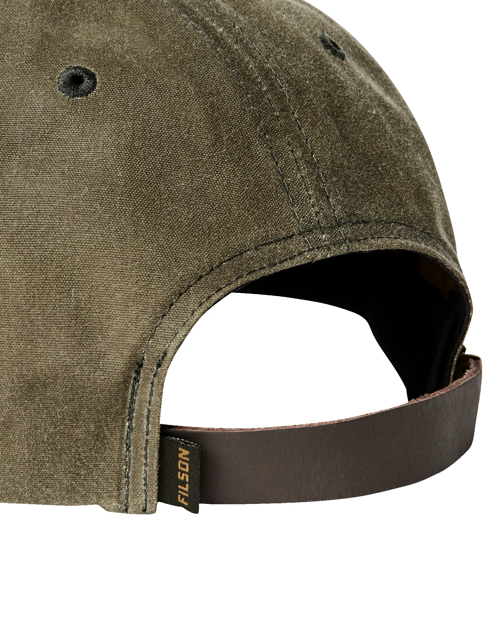 Waxed Low-profile Logger Cap - Otter Green sold by Filson product image thumbnail 3