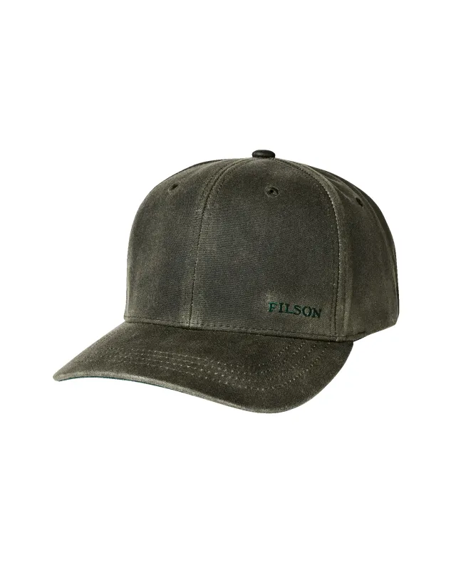 Waxed Logger Cap - Otter Green made by Filson