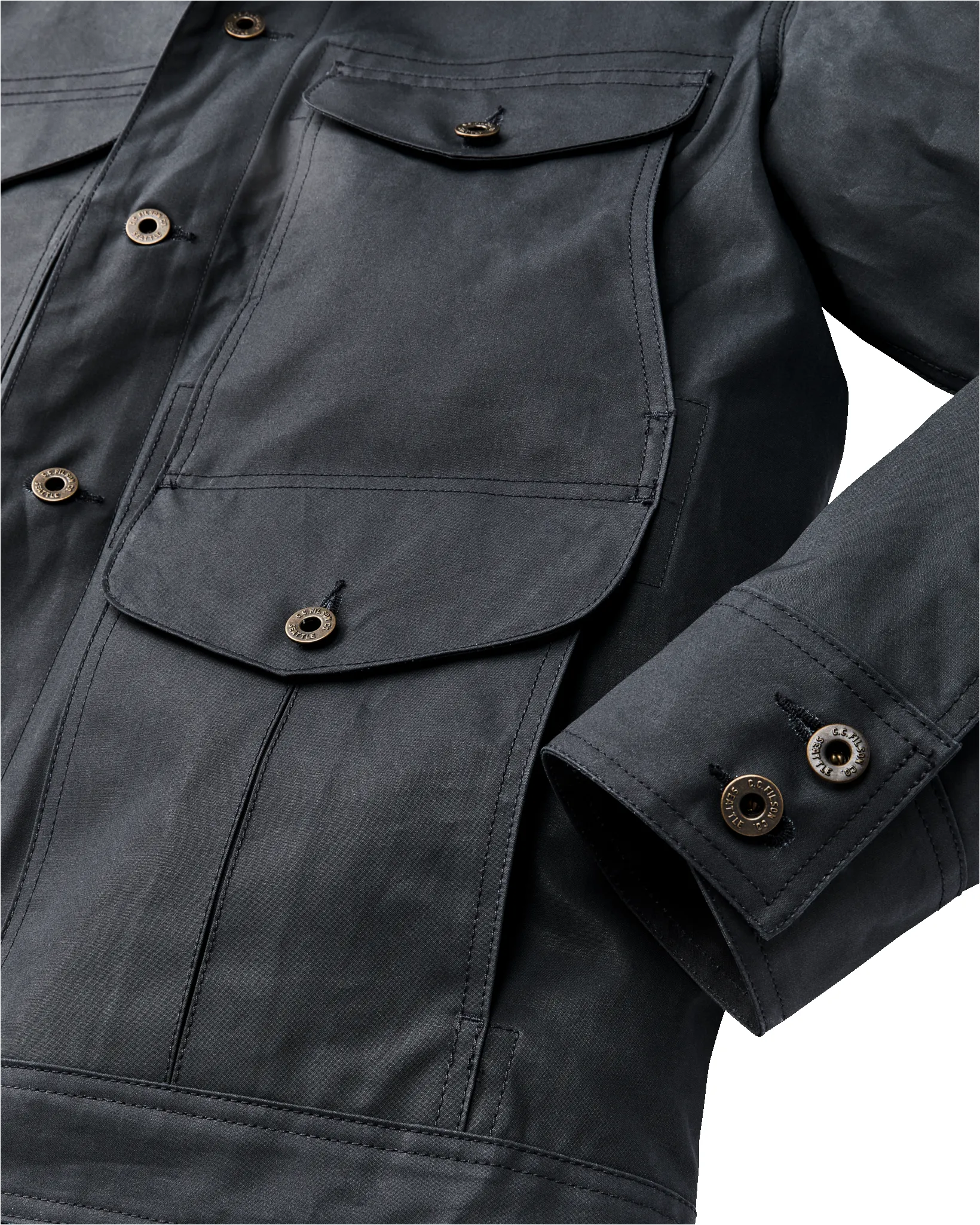 Dry Wax Journeyman Jacket - Navy sold by Filson product image thumbnail 3