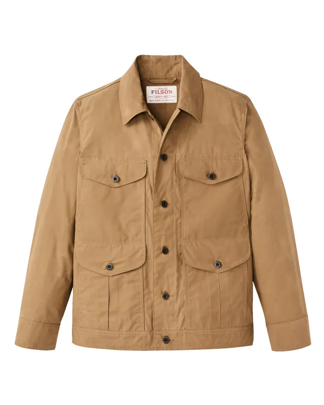 Dry Wax Journeyman Jacket - Tan made by Filson