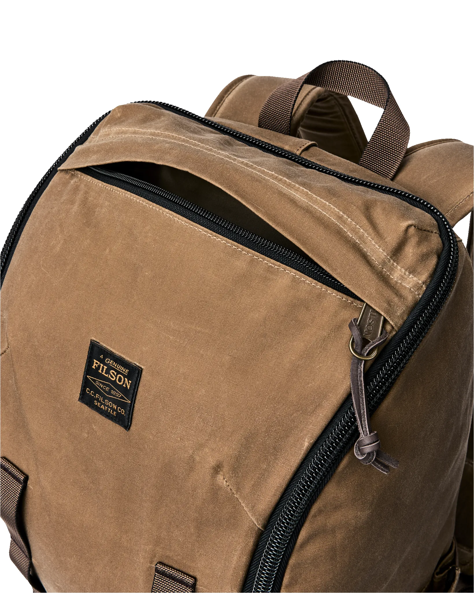 Trapper Creek 28L Backpack - Dark Tan sold by Filson product image thumbnail 4