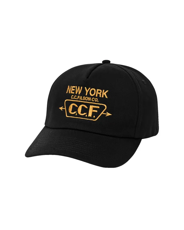NYC Graphic Trucker Cap - Black made by Filson