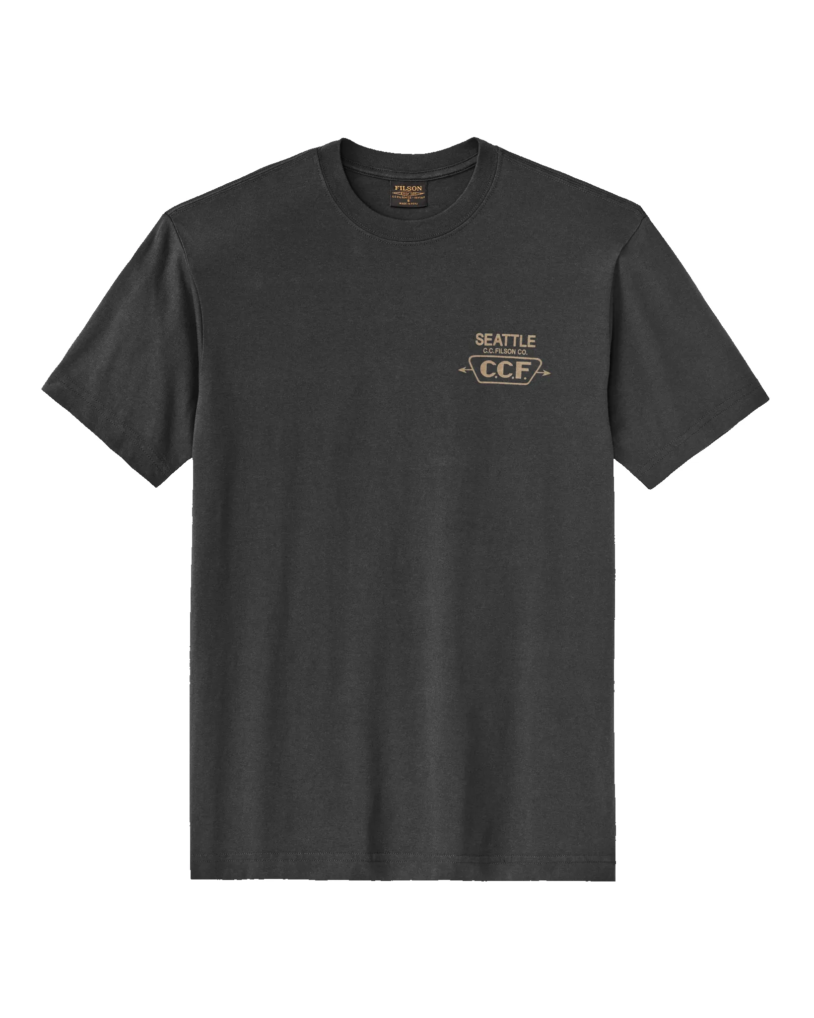 Seattle Graphic T-Shirt - Black sold by Filson product image thumbnail 2