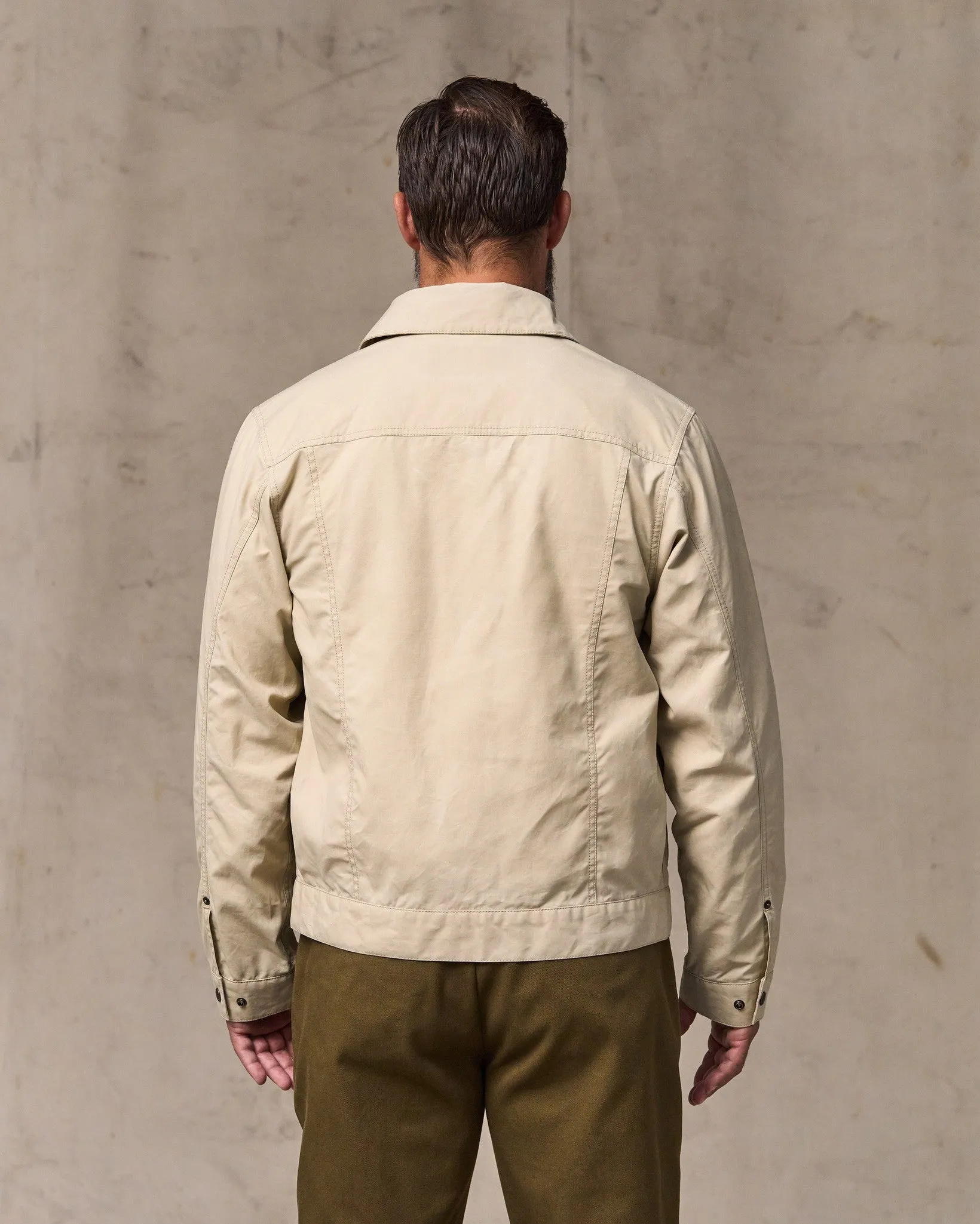 Dry Wax Short Cruiser Jacket - Quail Tan sold by Filson product image thumbnail 2
