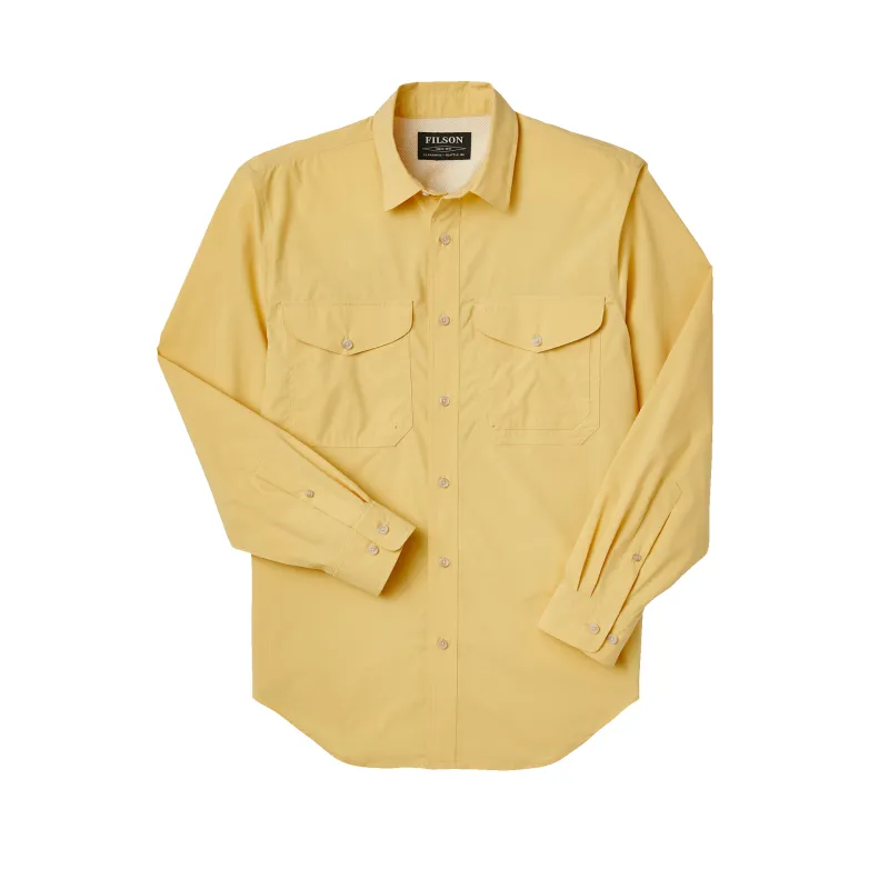 Twin Lakes Sport Shirt - Semolina made by Filson