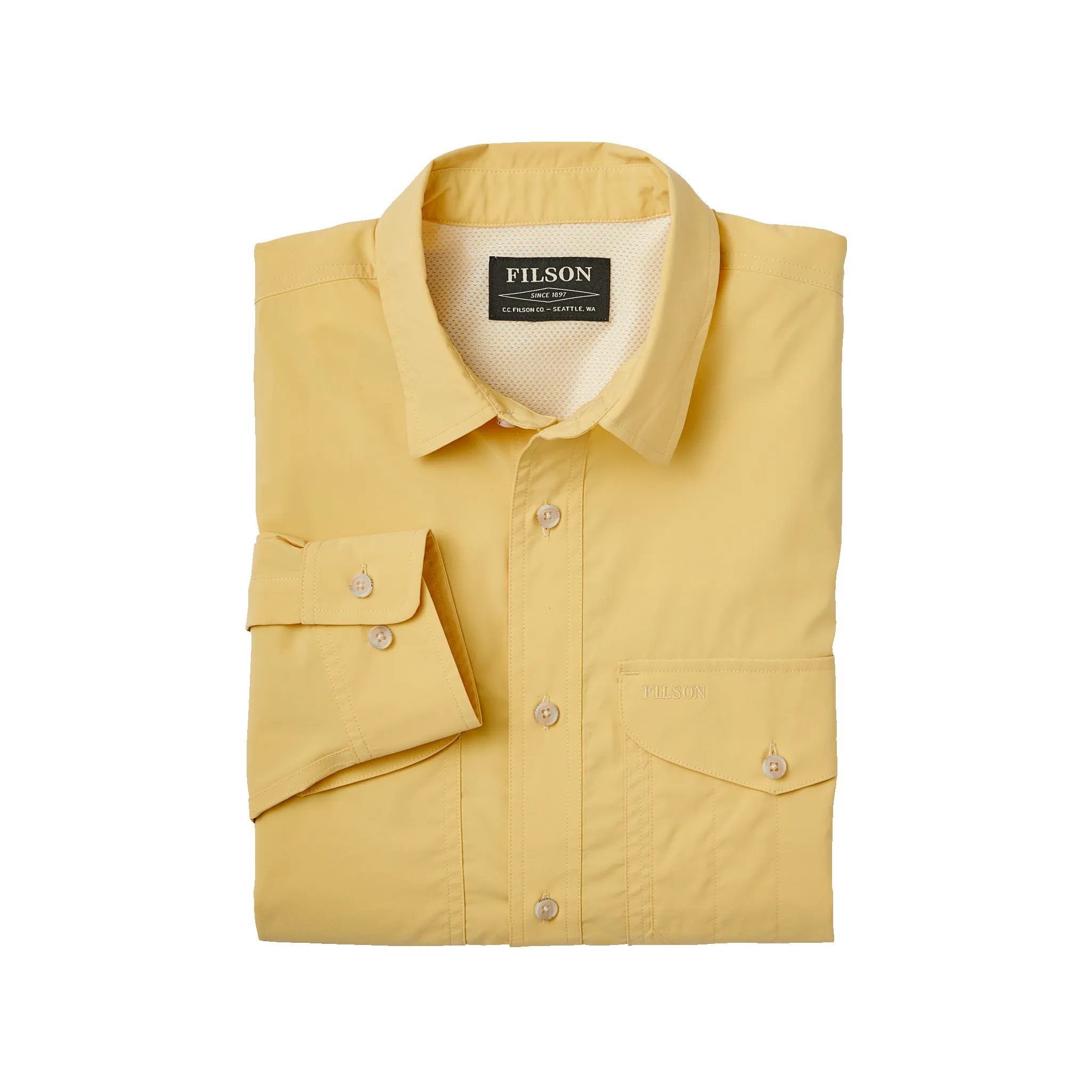 Twin Lakes Sport Shirt - Semolina sold by Filson product image thumbnail 3
