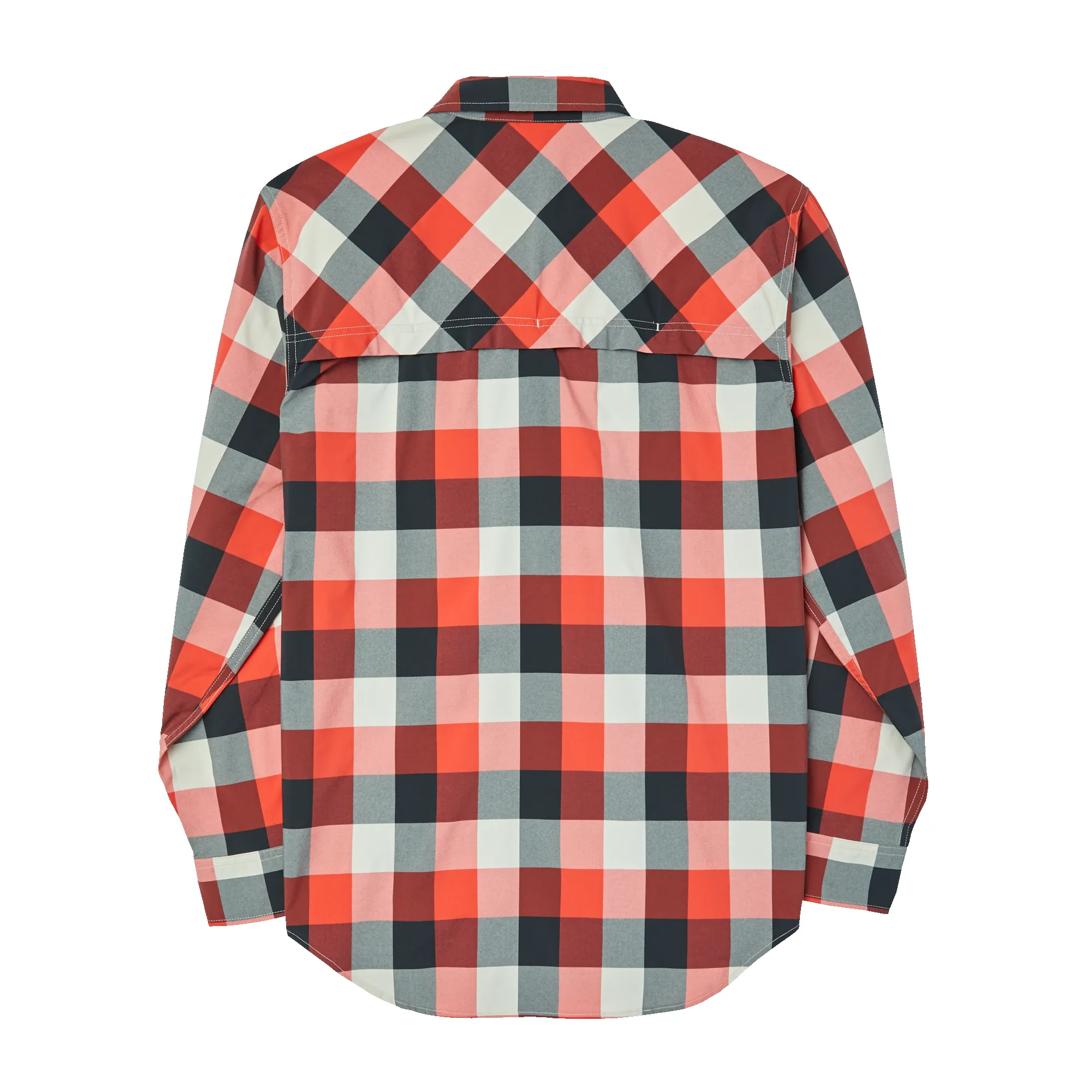 Twin Lakes Sport Shirt - Red/black/cream Plaid sold by Filson product image thumbnail 2
