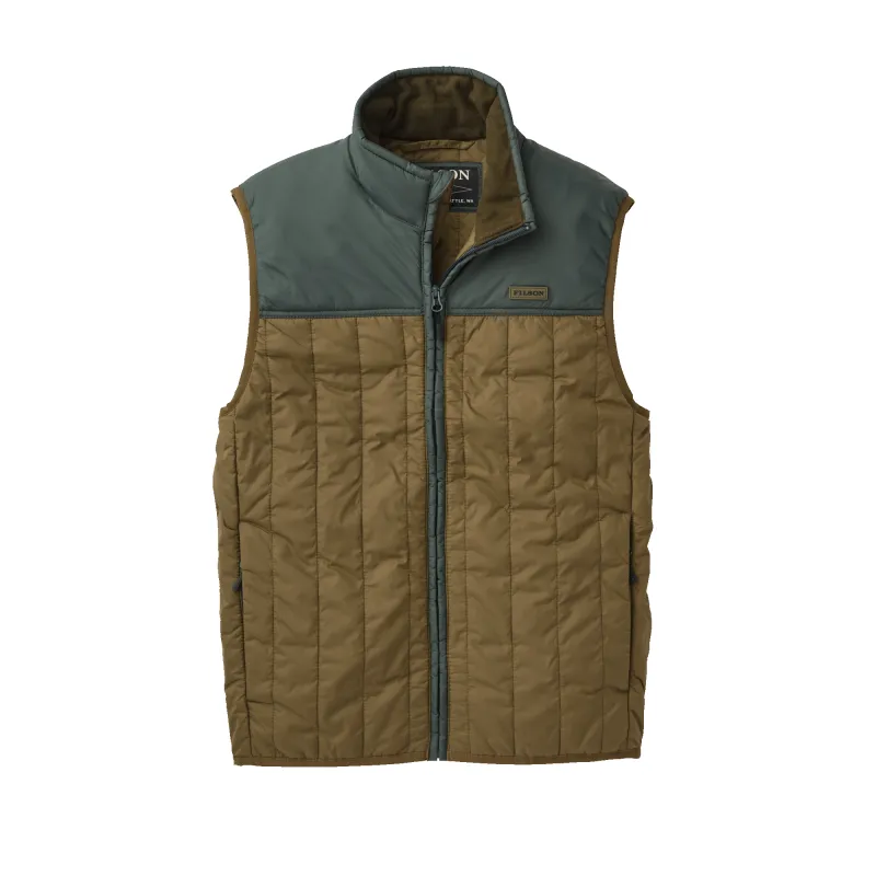 Ultralight Vest - Dark Olive/dark Spruce made by Filson