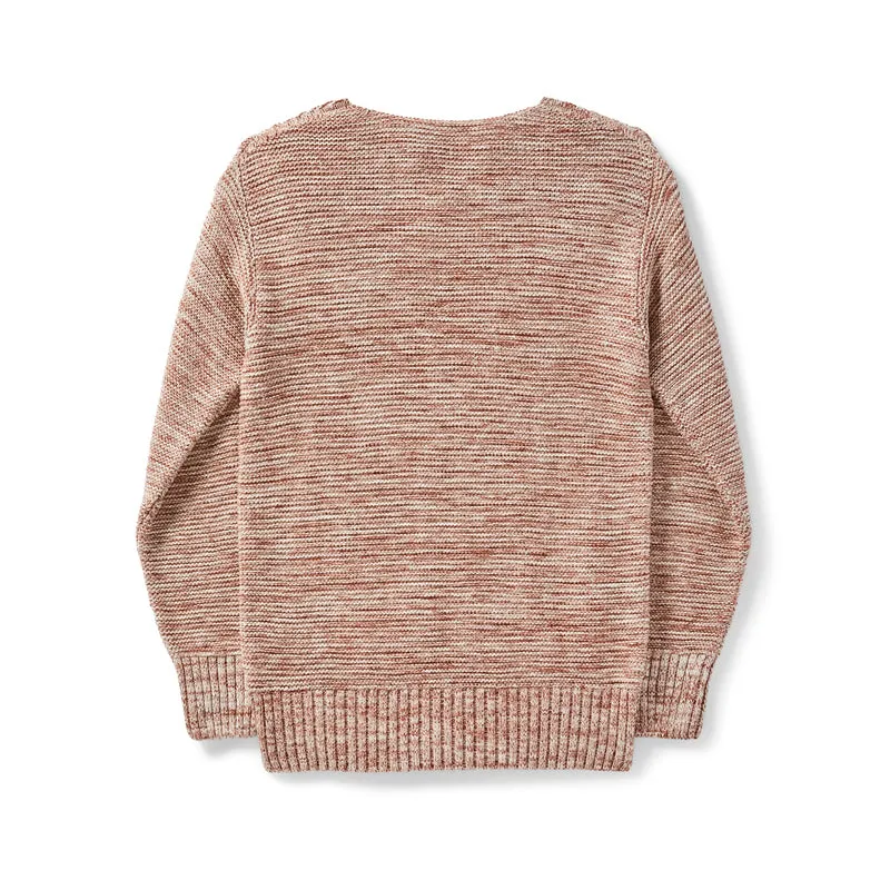 Wmn's Lake Quinault Crewneck Sweater - Natural Clay Melange sold by Filson product image thumbnail 2