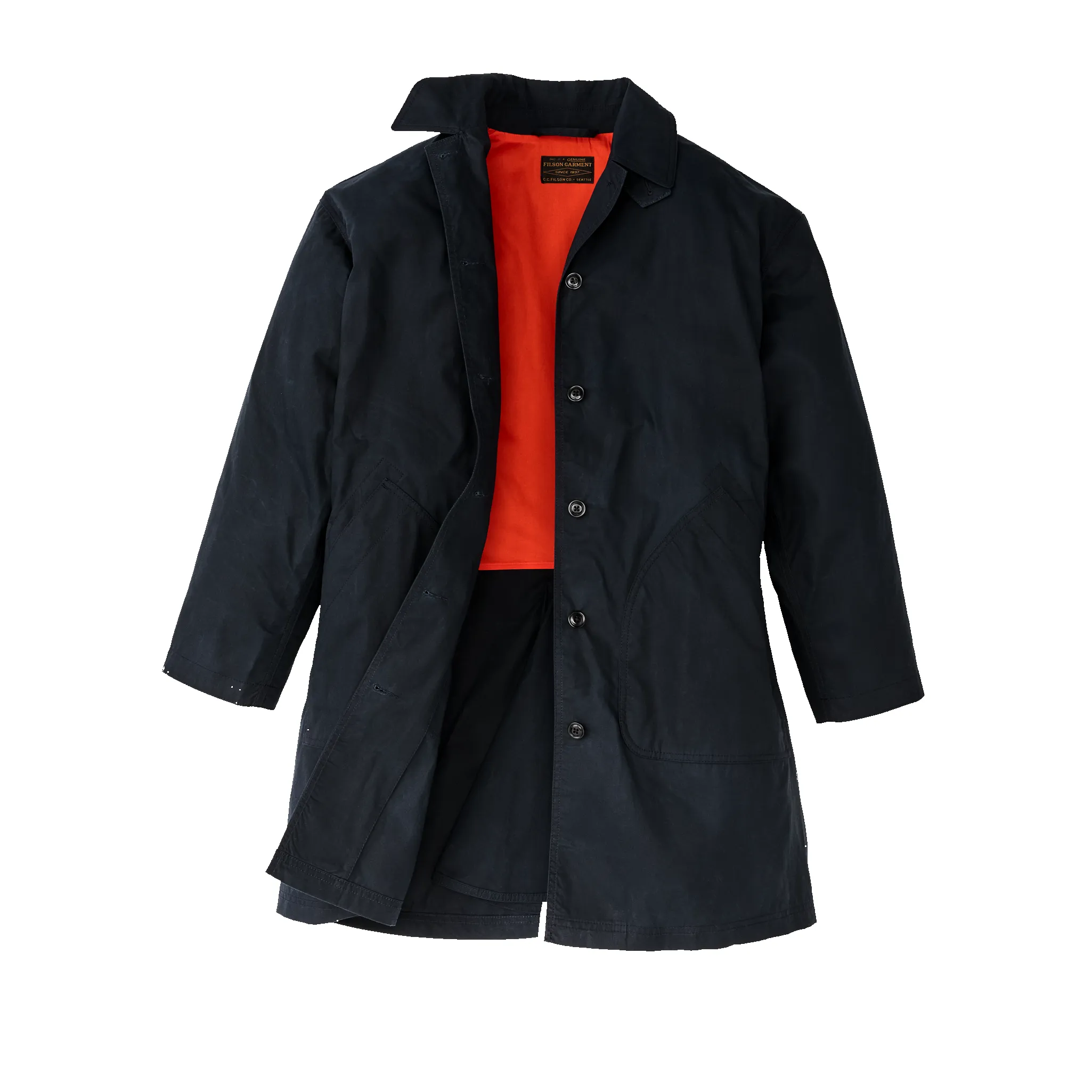 Women's Ranger Raincoat - Navy sold by Filson product image thumbnail 3
