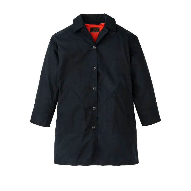 Women's Ranger Raincoat - Navy made by Filson