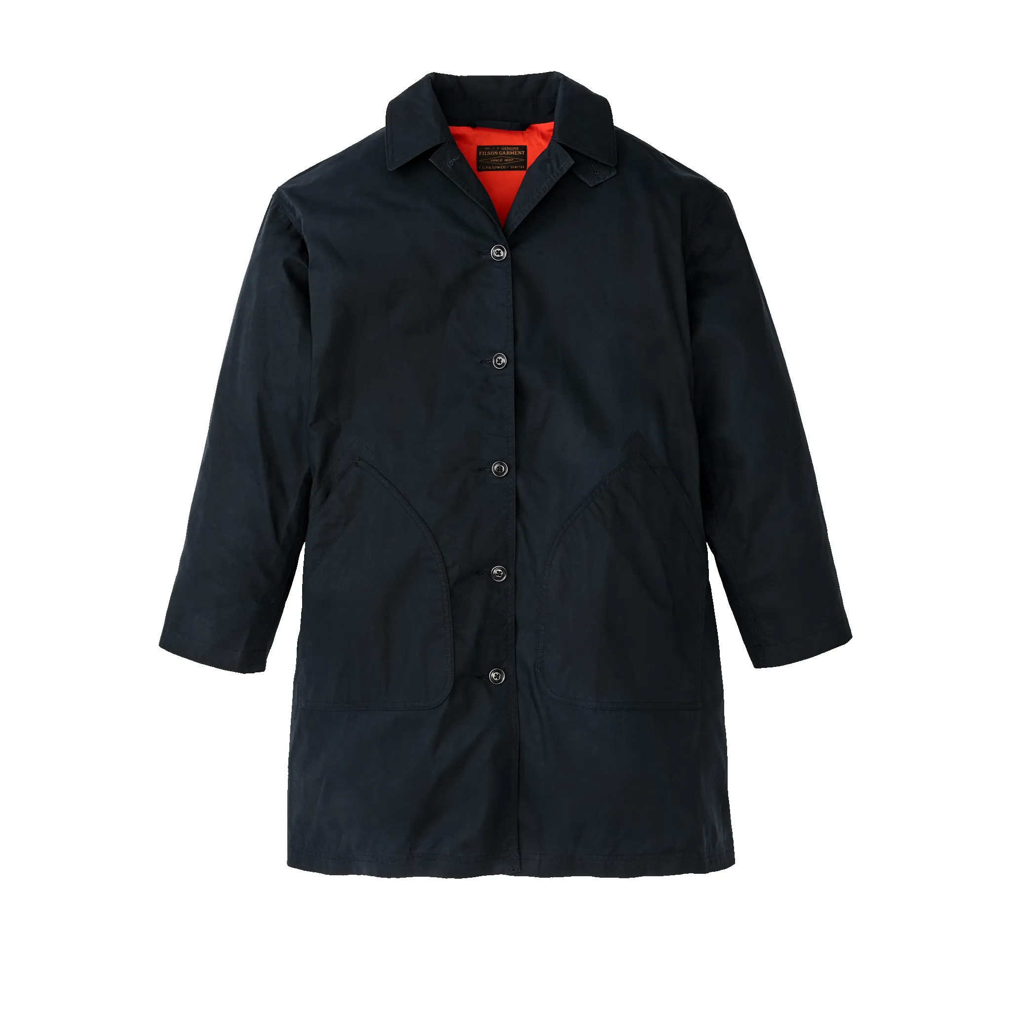 Women's Ranger Raincoat - Navy sold by Filson