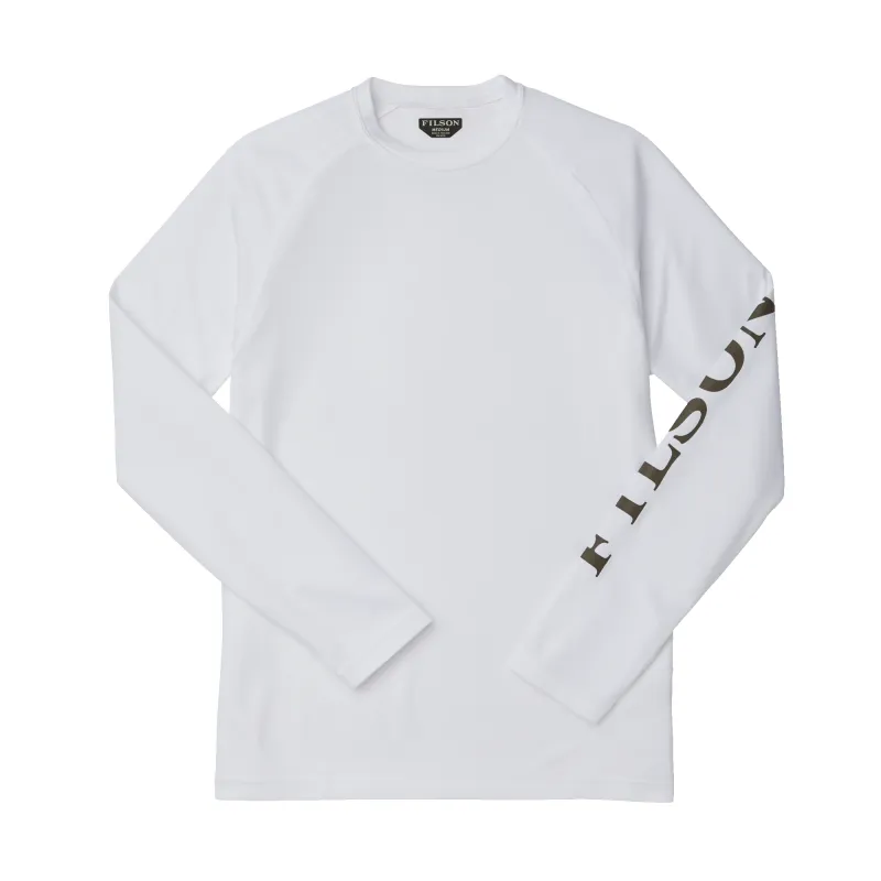 Long Sleeve Barrier T-shirt - White made by Filson