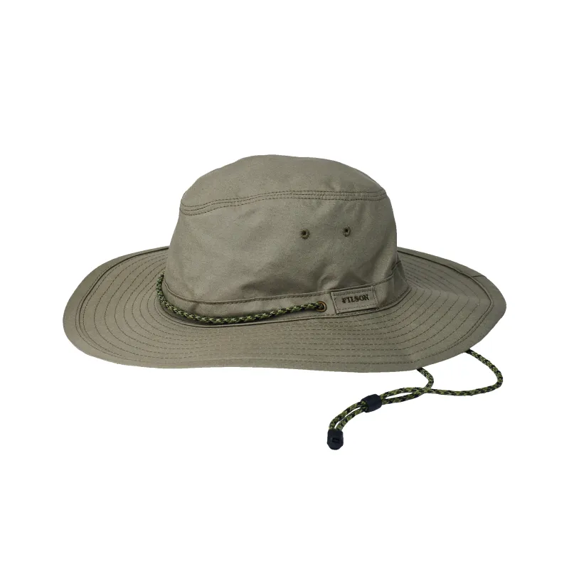 Twin Falls Travel Hat - Otter Green made by Filson