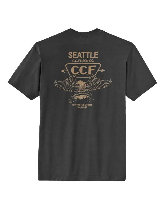 Seattle Graphic T-Shirt - Black made by Filson