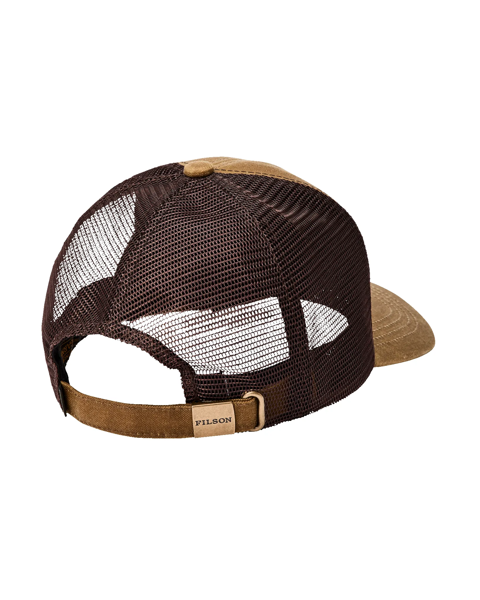 Tin Cloth Logger Mesh Cap - Dark Tan sold by Filson product image thumbnail 2