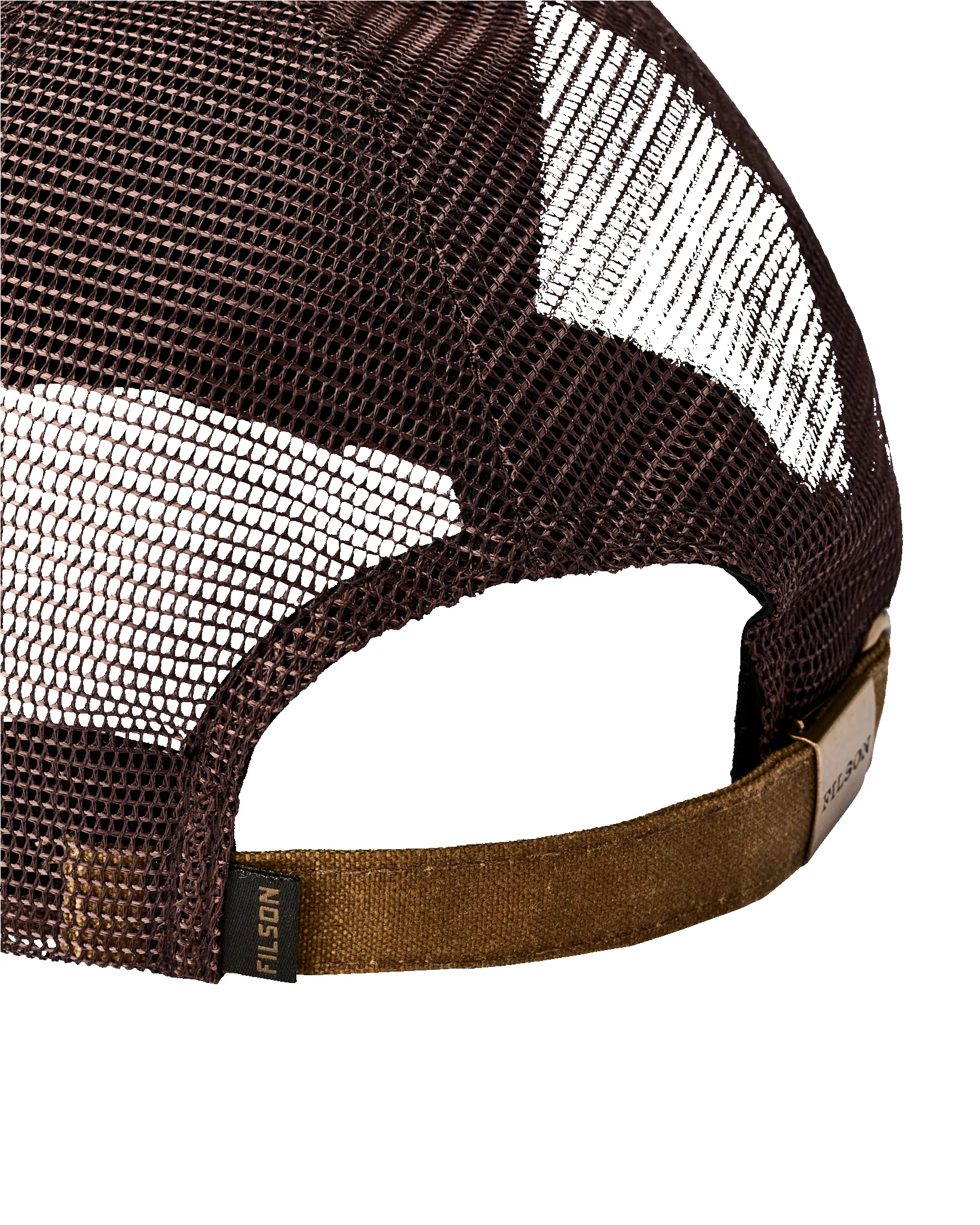 Tin Cloth Logger Mesh Cap - Dark Tan sold by Filson product image thumbnail 3