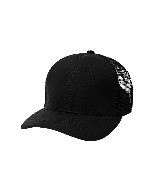 Tin Cloth Logger Mesh Cap - Black made by Filson