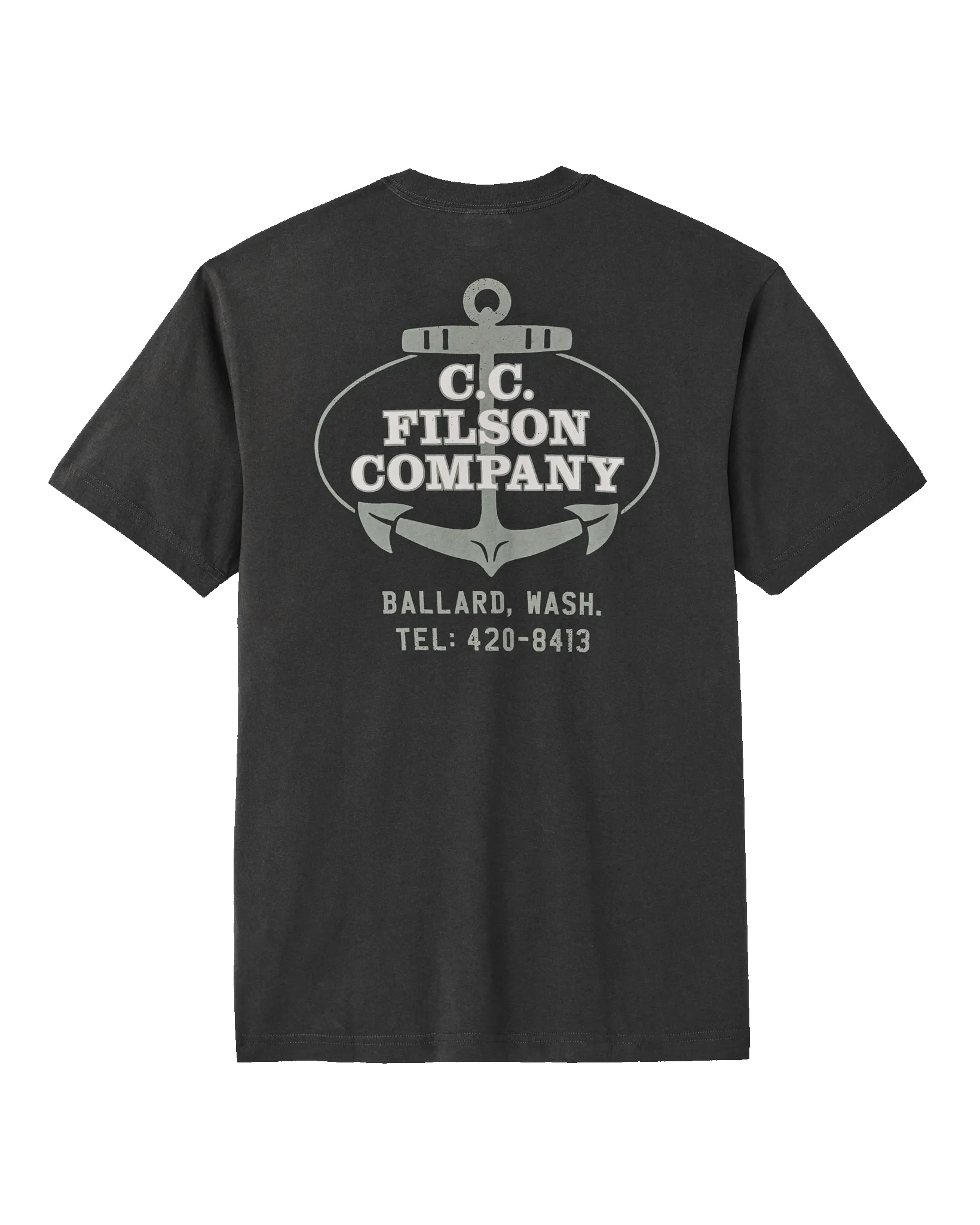 Ballard Graphic T-Shirt - Black sold by Filson