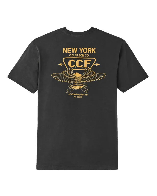 NYC Graphic T-Shirt - Black made by Filson