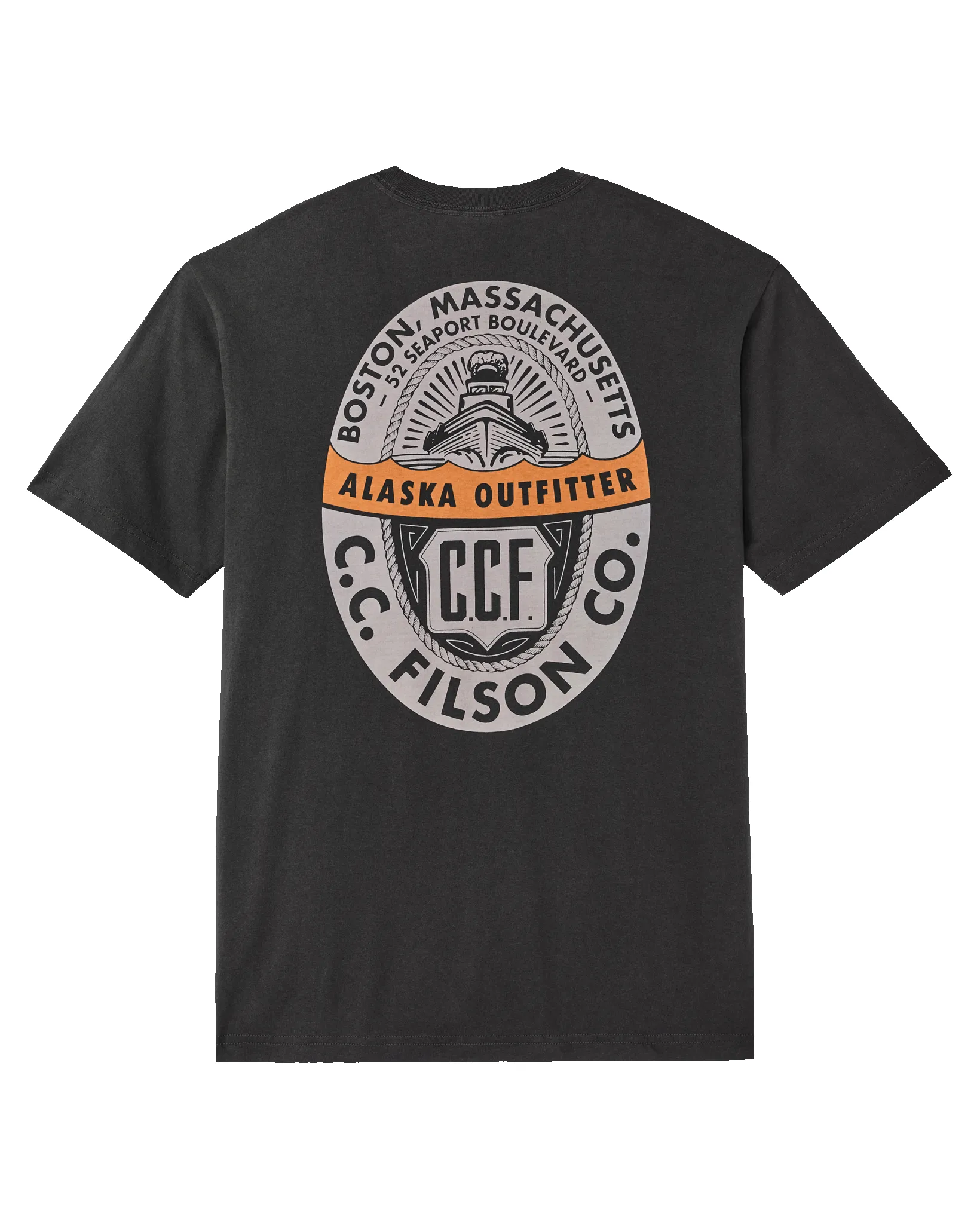 Boston Graphic T-Shirt - Black sold by Filson