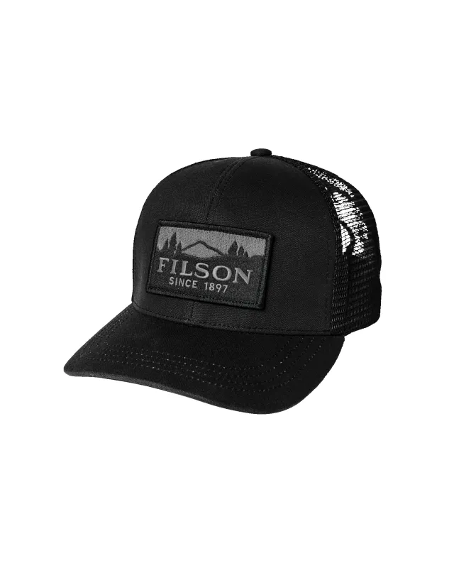 Scenic Logger Mesh Cap - Black made by Filson