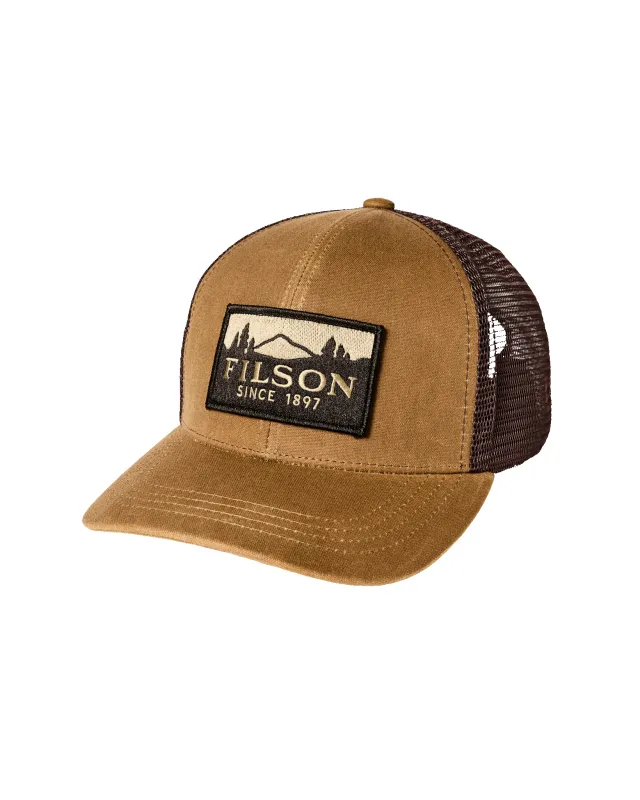 Scenic Logger Mesh Cap - Dark Khaki made by Filson