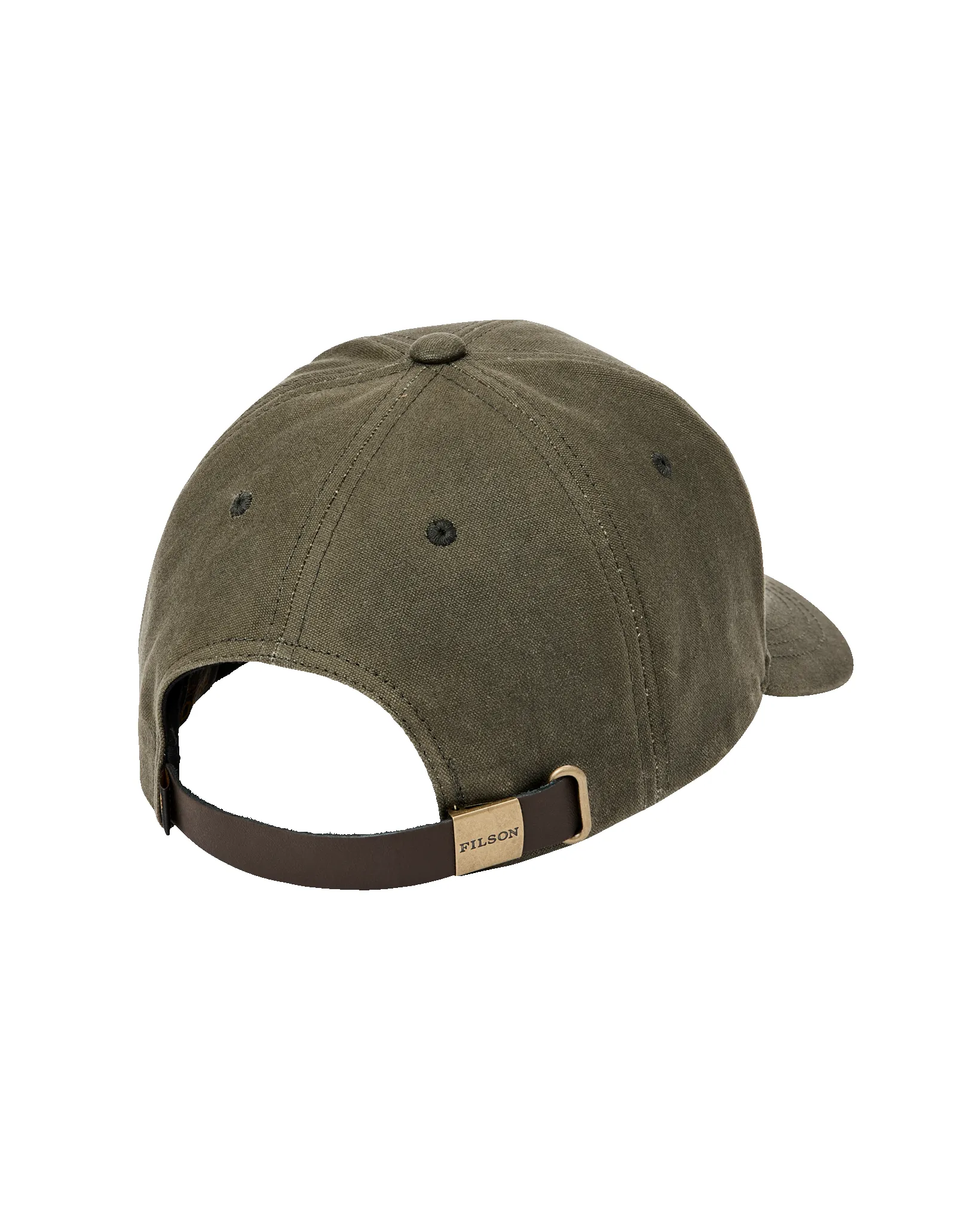 Bronco Filson Waxed Graphic Logger Cap - Otter Green sold by Filson product image thumbnail 2