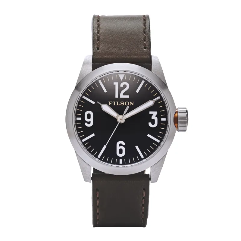Filson Field Watch - Black made by Filson